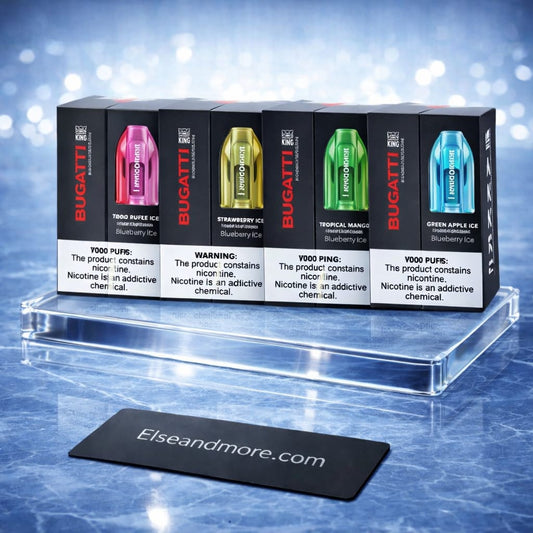 Bugatti 7000 Puffs Disposable Vape – Multi Flavor Collection