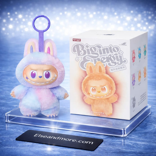 Labubu Plush Keychain – Cute Bunny Soft Toy with Key Ring