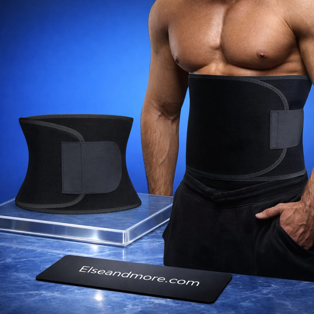 Men & Women Waist Trainer Belt – Body Shaper for Gym