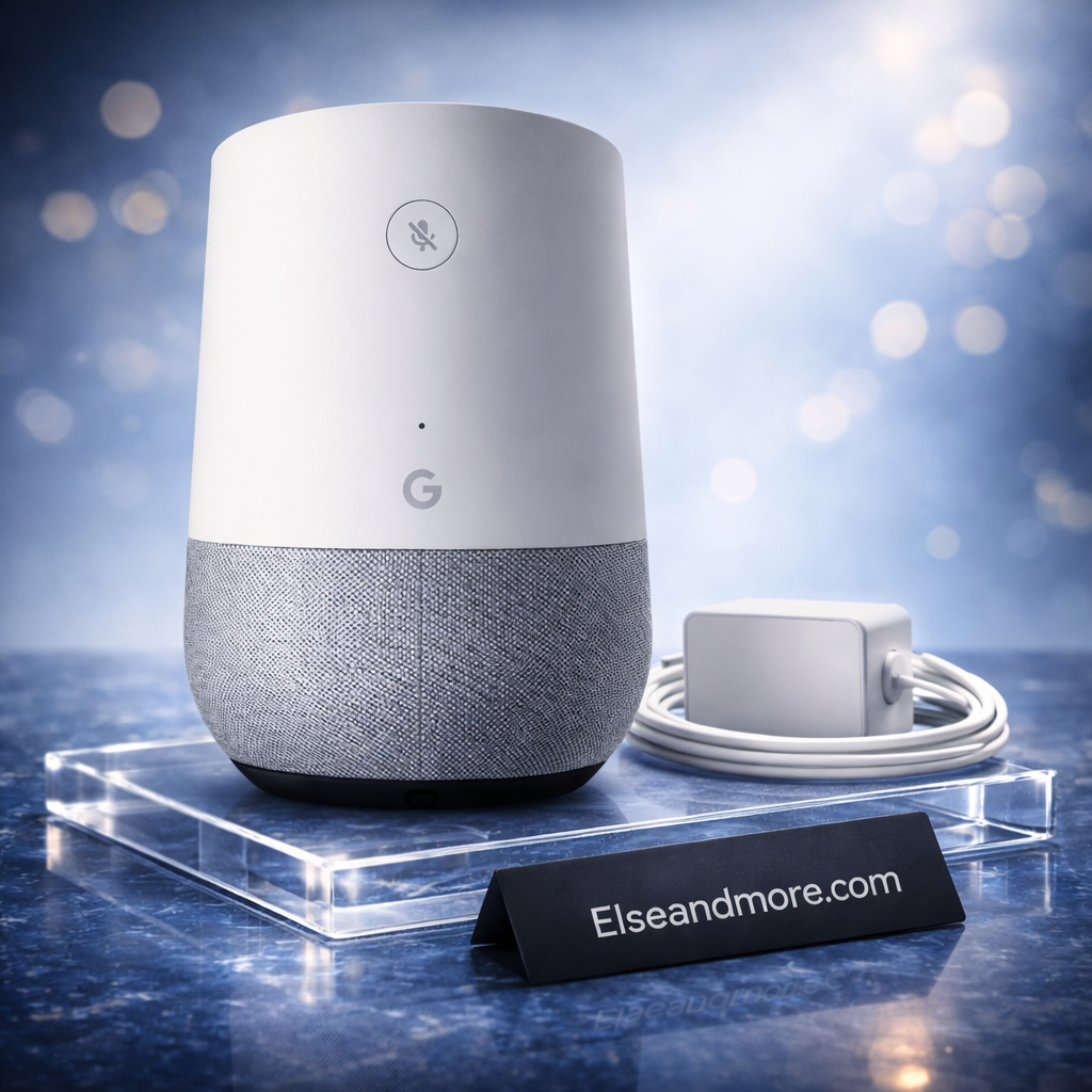 Google Home speaker - Voice Activated Assistant With Charger