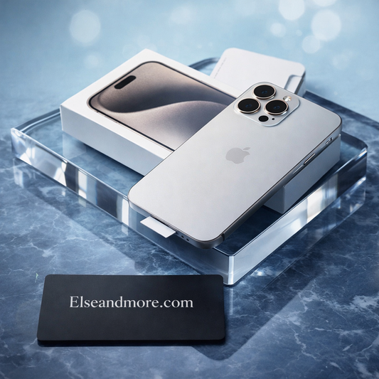 Premium iPhone 15 pro max Show Pc Dummy with box - natural titanium